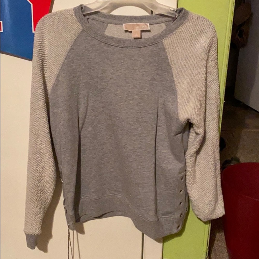 MK gray sweatshirt